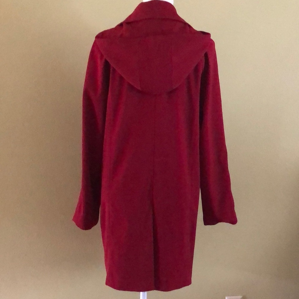 🔥LIKE NEW🔥 Towne by London Fog Women’s Hooded Trench Raincoat - Picture 4 of 9